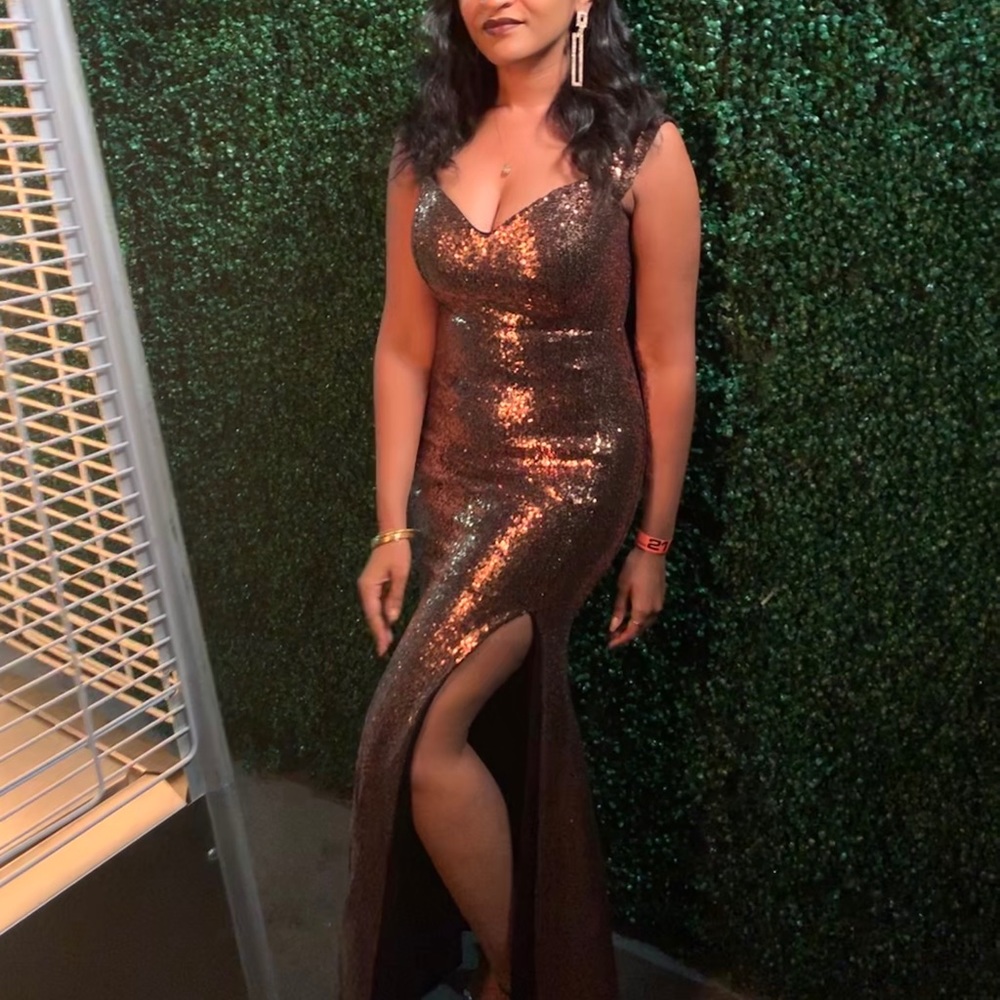 Sequin cocktail dress